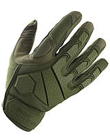 Тактические военные перчатки KOMBAT UK защитные перчатки S оливковый DM_11