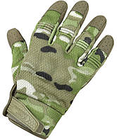 Тактические перчатки KOMBAT UK защитные перчатки XL мультикам GL_55