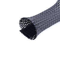 ПЭТ рукав для кабеля с застёжкой чёрный Velcro 20мм (SB-ES-SC-020) Sunbow