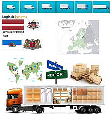 Вантажні перевезення з Риги в Ригу разом з Logistic Systems