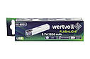Ліхтар WERTVOLL 3 режими LED Li-ion 1200 mAh/t 7000 K/80 lum powerbank ABS 122х25 мм WHITE RX-8001, фото 9