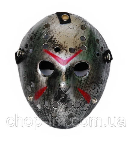 Маска Джейсона (П'ятниця 13-е, Jason Voorhees) кольору металік, фото 2