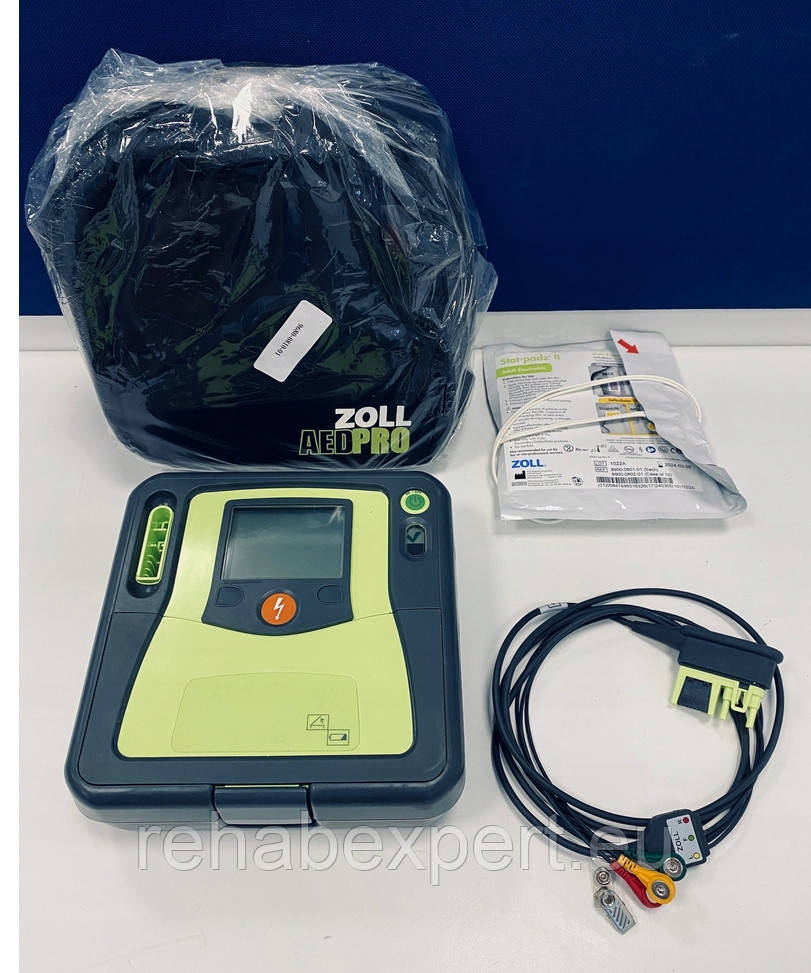 Б/У Універсальний і Надійний Дефібрилятор-Монітор ZOLL AED PRO Defibrillator and Monitor (Used)