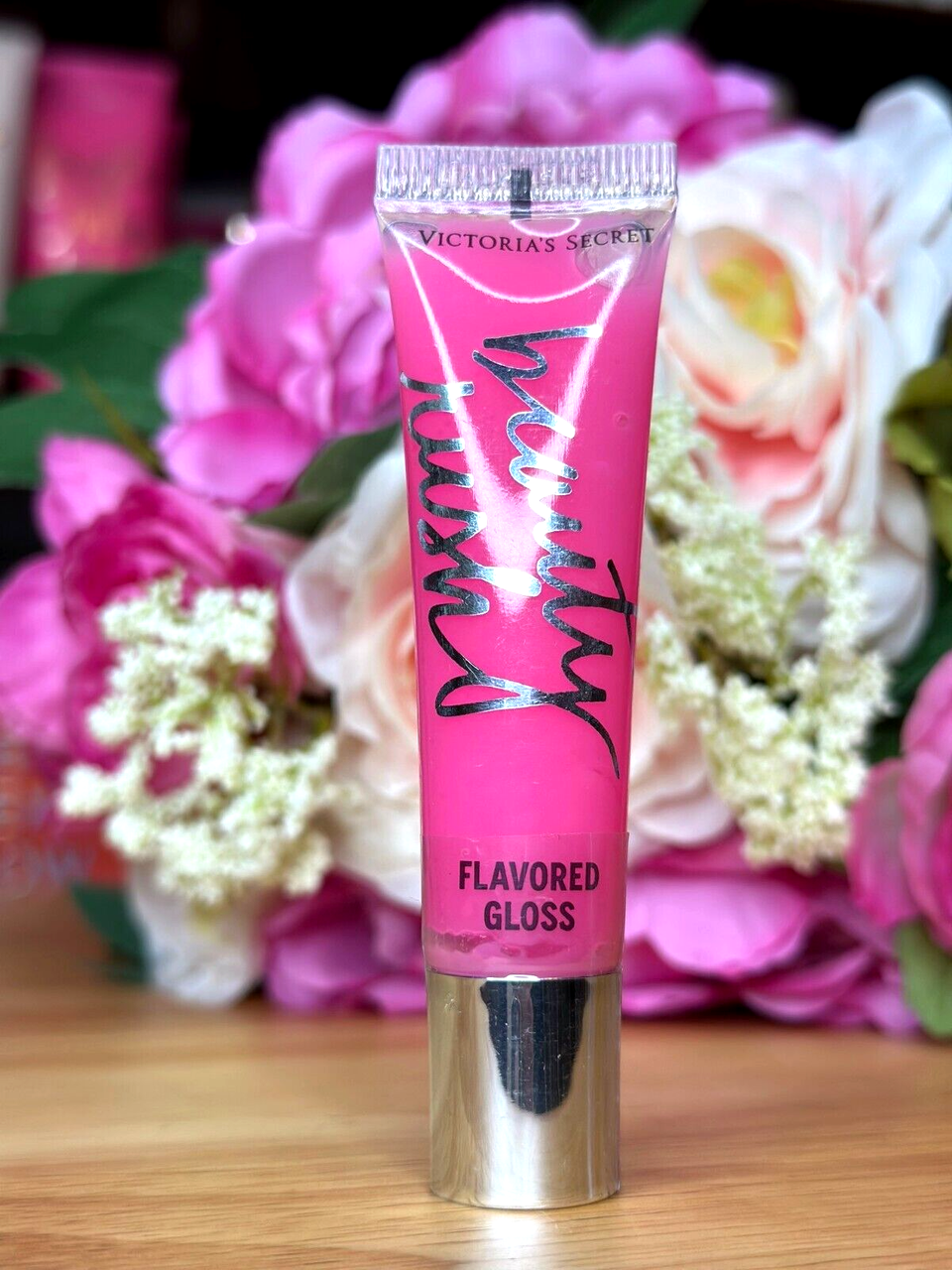 Блеск для губ Victoria`s Secret Beauty Rush Flavored Lip Gloss Love Berry (13 г) - фото 1 - id-p1099020186