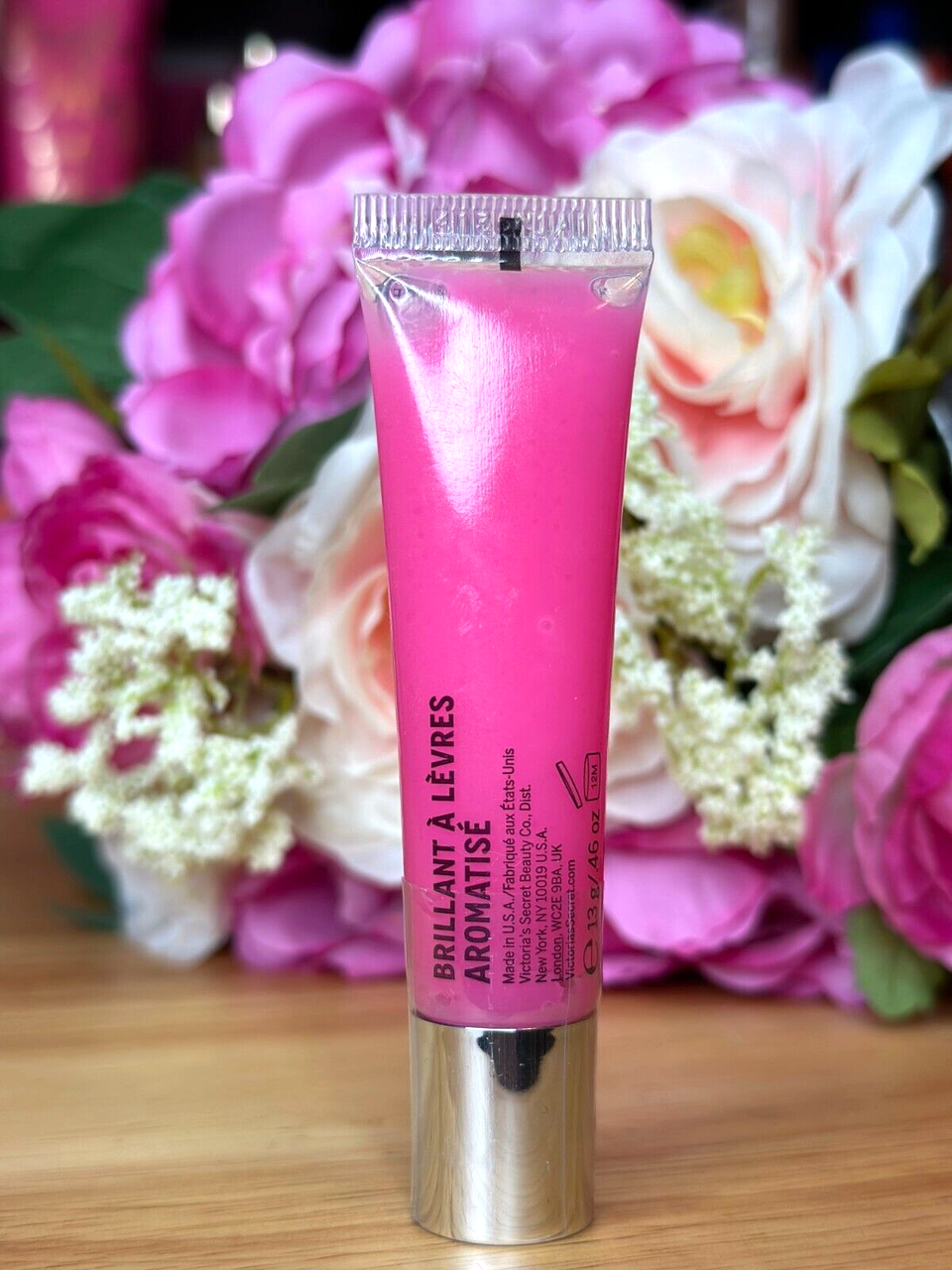 Блеск для губ Victoria`s Secret Beauty Rush Flavored Lip Gloss Love Berry (13 г) - фото 6 - id-p1099020186