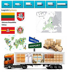 Вантажні перевезення  з Вільнюса в Вільнюс разом з Logistic Systems