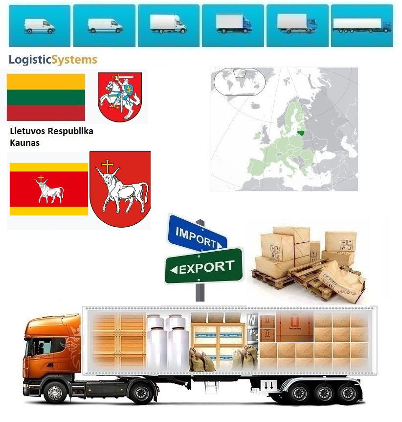 Вантажні перевезення  з Каунаса в Каунас разом з Logistic Systems
