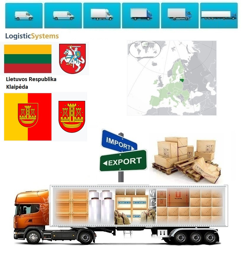 Вантажні перевезення  з Клайпеди в Клайпеду разом з Logistic Systems
