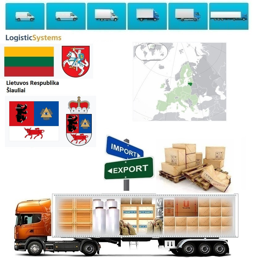Вантажні перевезення  з Шяуляя в Шяуляй разом з Logistic Systems