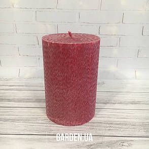 Свічка з пальмового воску 70/100 мм червоний, фото 2