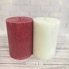 Свічка з пальмового воску 70/100 мм червоний, фото 3