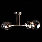 Люстра "молекула" в стилі лофт на 4 лампи Е27 колір антична бронза PM-P5-N5160/4, фото 2