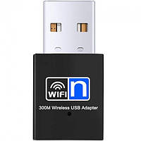 Адаптер вайфай Mini USB WiFi Adapter 300Mbps