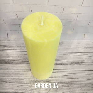 Свічка з пальмового воску 55 мм/150 мм жовтий, фото 2