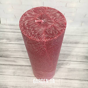 Свічка з пальмового воску 70/200 мм червоний, фото 2