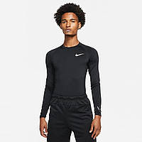 Термокофта мужская спортивная Nike Pro Dri-FIT Tight-Fit Long-Sleeve Top DD1990-010