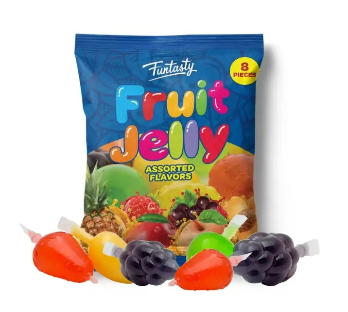 Рідкі фруктові желе з Тік Ток Funtasty Squeezable Fruit Jelly Candy 360g