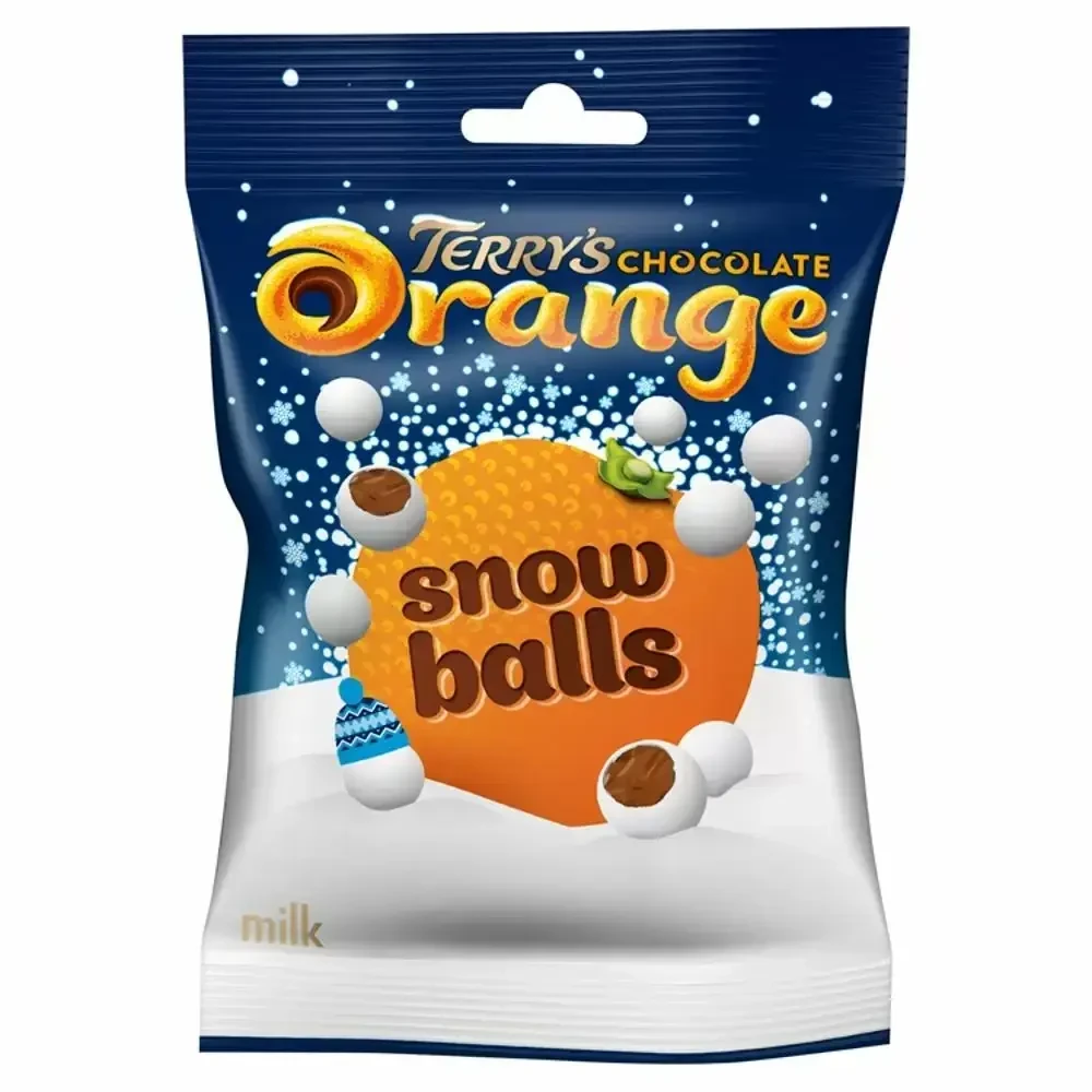 Драже Terry's Chocolate Orange Snowballs 70g, фото 1