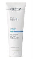 Очищающий гель с AHA-BHA кислотами Line Repair Hydra AHA-BHA Active Cleanser, 250 мл