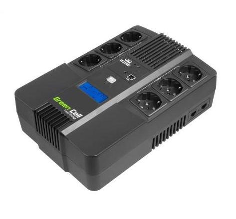 ДБЖ Green Cell UPS07 (800VA/480W)