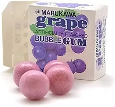 Жуйка Marukawa Grape Marble Gum 1 шт, фото 1