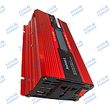 Перетворювач автоінвертор UKC 12V-220V 1000W, фото 3