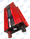 Перетворювач автоінвертор UKC 12V-220V 1000W, фото 2
