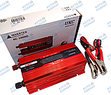 Перетворювач автоінвертор UKC 12V-220V 1000W, фото 2