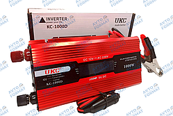 Перетворювач автоінвертор UKC 12V-220V 1000W
