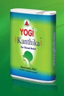 Йоги Кантика 140 таб, Yogi Kanthika Yogi Ayurvedic Products, средство от ангины и боли в горле, Аюрведа Здесь