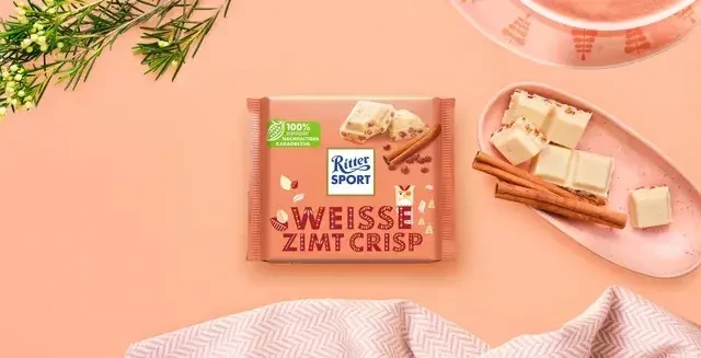 Шоколадка Ritter Sport Weisse Zimt Crisp 100g