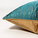 Наволочка декоративна на подушку. Стильний чохол на подушку Сучасна дизайнерська наволочка 45*45, стиль 5, фото 3