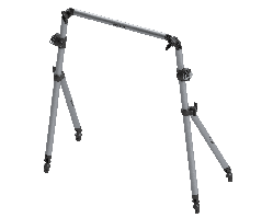 Опорна стійка BORIKA FASTen STp050 чорна розмір S для каяків (01.02.015.01.04)