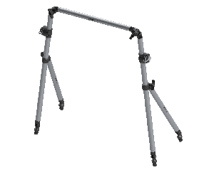 【110】　KAPITAL １ Тролінгова стійка BORIKA FASTen STp110 чорна розмір L для човнів