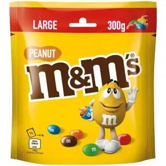 Драже M&M'S Peanut арахіс в шоколаді 300g, фото 1