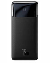 Павербанк Baseus 30000 mAh 15W чорний, фото 6