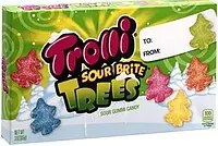 Желейки Trolli Sour Brite Trees, Assorted Fruit Flavors 85g