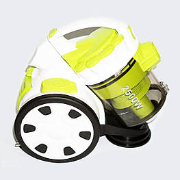 Потужний пилосос Rainberg RB-651TB 2500W 3L контейнерний пилосос сухе прибирання з турбощіткою