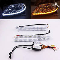 Crystal LED DRL з поворотом