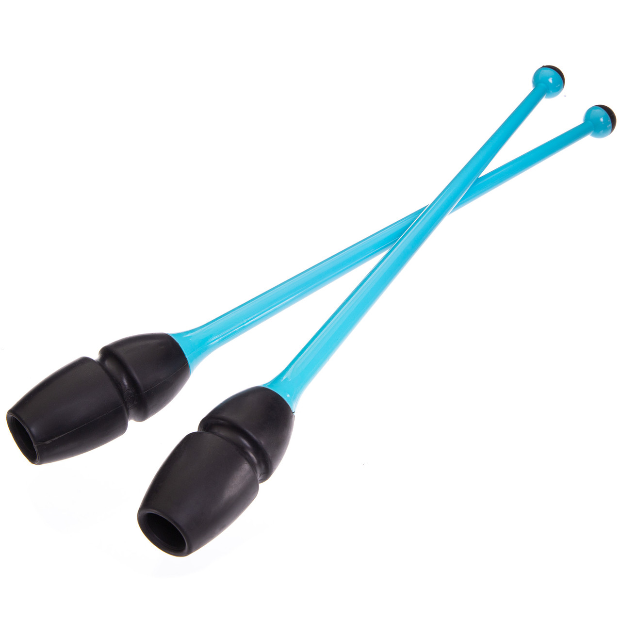 Булави для художньої гімнастики Zelart 0963 довжина 45 см Blue-Black, фото 1
