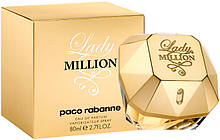 Жіноча парфумована вода Paco Rabanne Lady Million (Пако Рабанн Леді Мільйон)  80 мл
