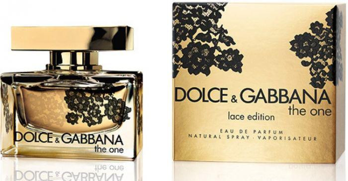 Жіноча парфумована вода Dolce&Gabbana The One Lace Edition (Дольче і Габбана Зе Ван Лэйс Эдишен) 75 мл