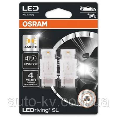 Світлодіодні лампи LED Osram 3157 DYP-02B (жовтий)