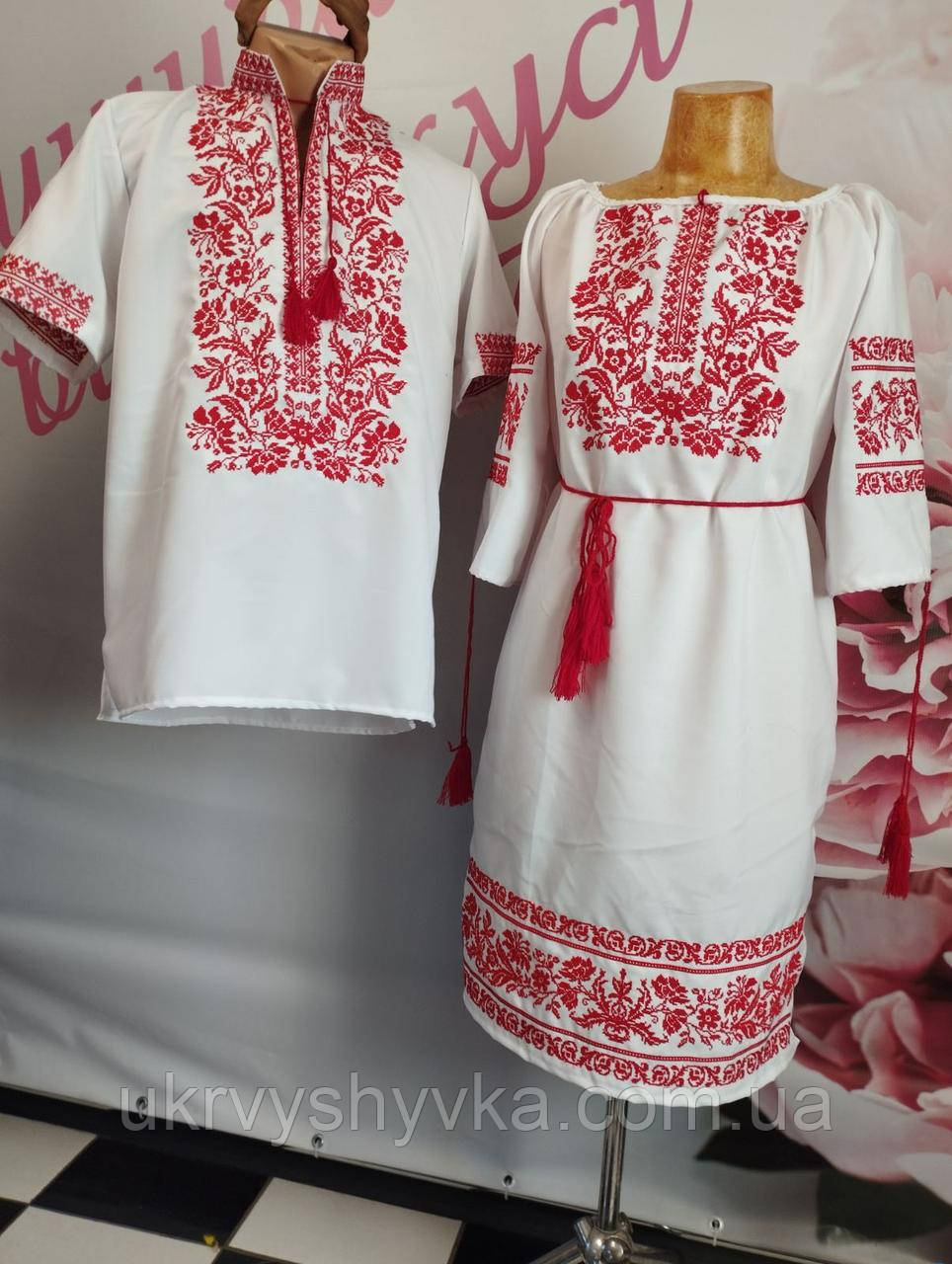 Гарні вишиванки "Червона лілія"