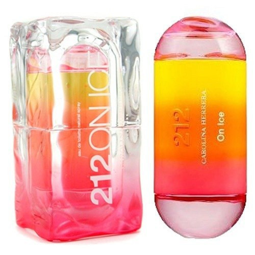 Жіноча парфумована вода Carolina Herrera 212 on ice (Кароліна Еррера 212 він айс) 60 мл