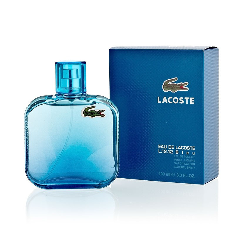 Чоловіча туалетна вода Eau De Lacoste Lacoste L. 12.12 Bleu (Лакост Про Де Лакост Л. 12.12 Блу) 100 мл