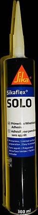 Sikaflex® SOLO (3 години з подушками) - поліуретановий клей для заміни автомобільного скла чорний, 300 мл, фото 2