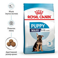 Сухой корм для щенков крупных пород Royal Canin Maxi Puppy  4кг
