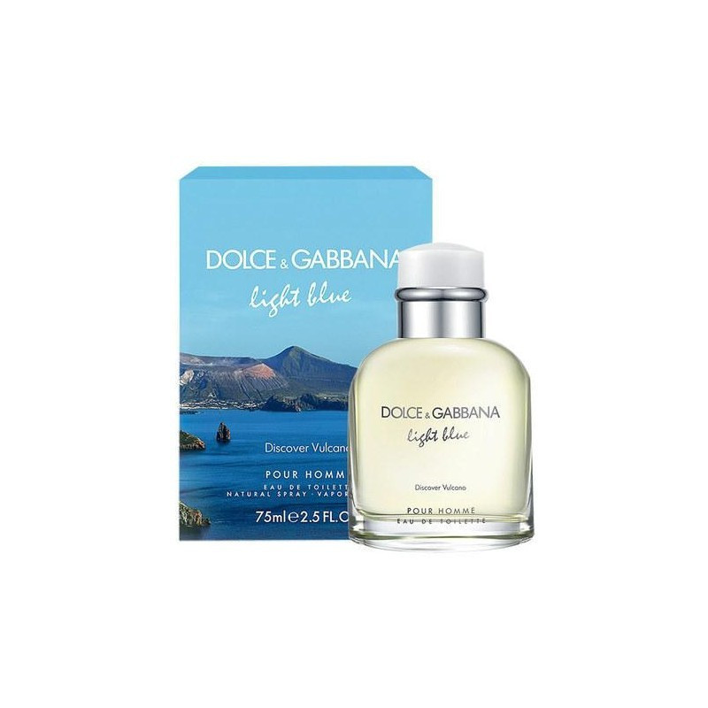 Чоловіча туалетна вода Dolce & Gabbana Light Blue Discover Vulcano (Лайт Блю Дискавер Вулкано) 75 мл