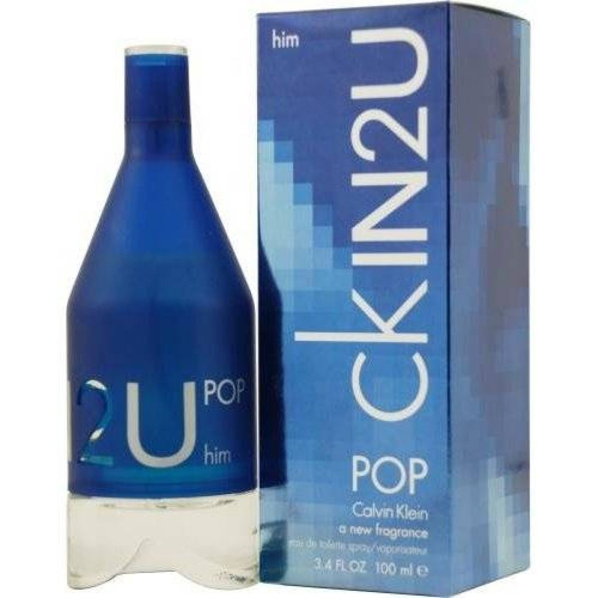Чоловіча туалетна вода Calvin Klein ck in2u pop for him (Кевін Кляйн Скін Ту Ю Поп фор Хім) 100 мл
